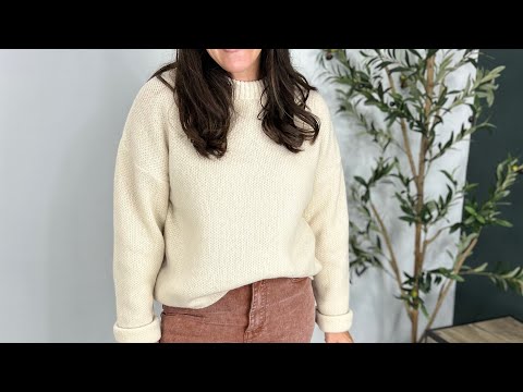 Jessie Pullover Knit Sweater